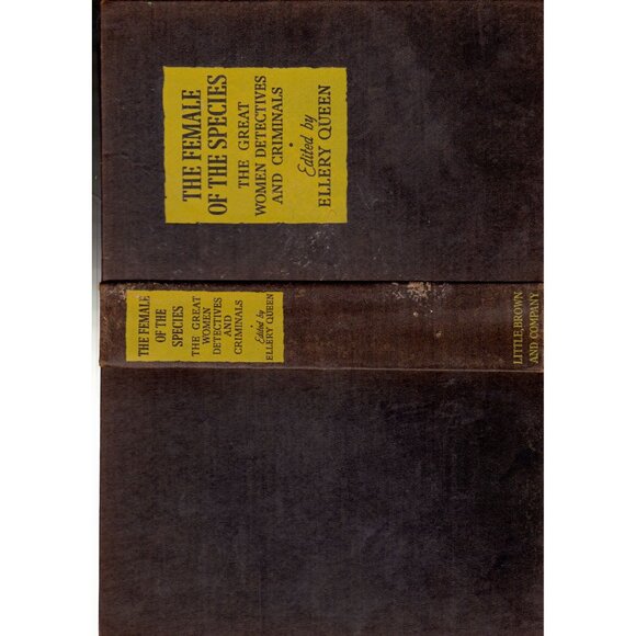 The Female of the Species by Ellery Queen | 1st Ed HC w/ Partial Dust Jacket - Picture 3 of 8